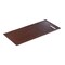 Dacasso Dark Brown Bonded Leather 32" x 15" Desk Mat/Desk Pad - No Core Rollable PR-3648 - alternate 2